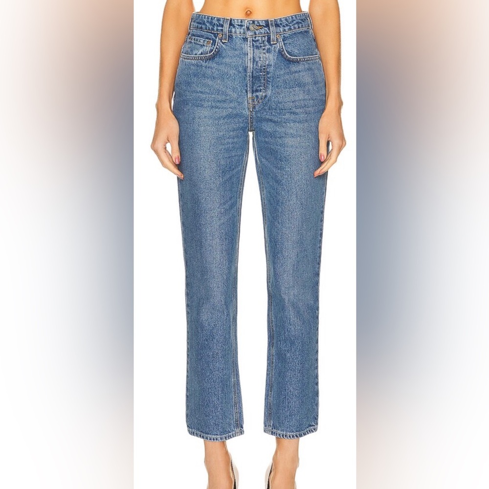 GRLFRND Dark Wash Karolina Jeans